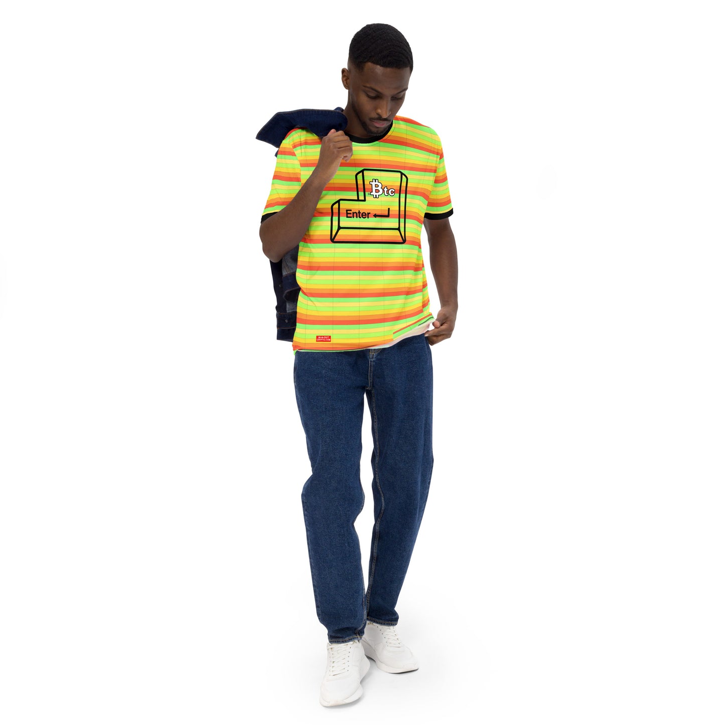 Bitcoin Enter Tee printful