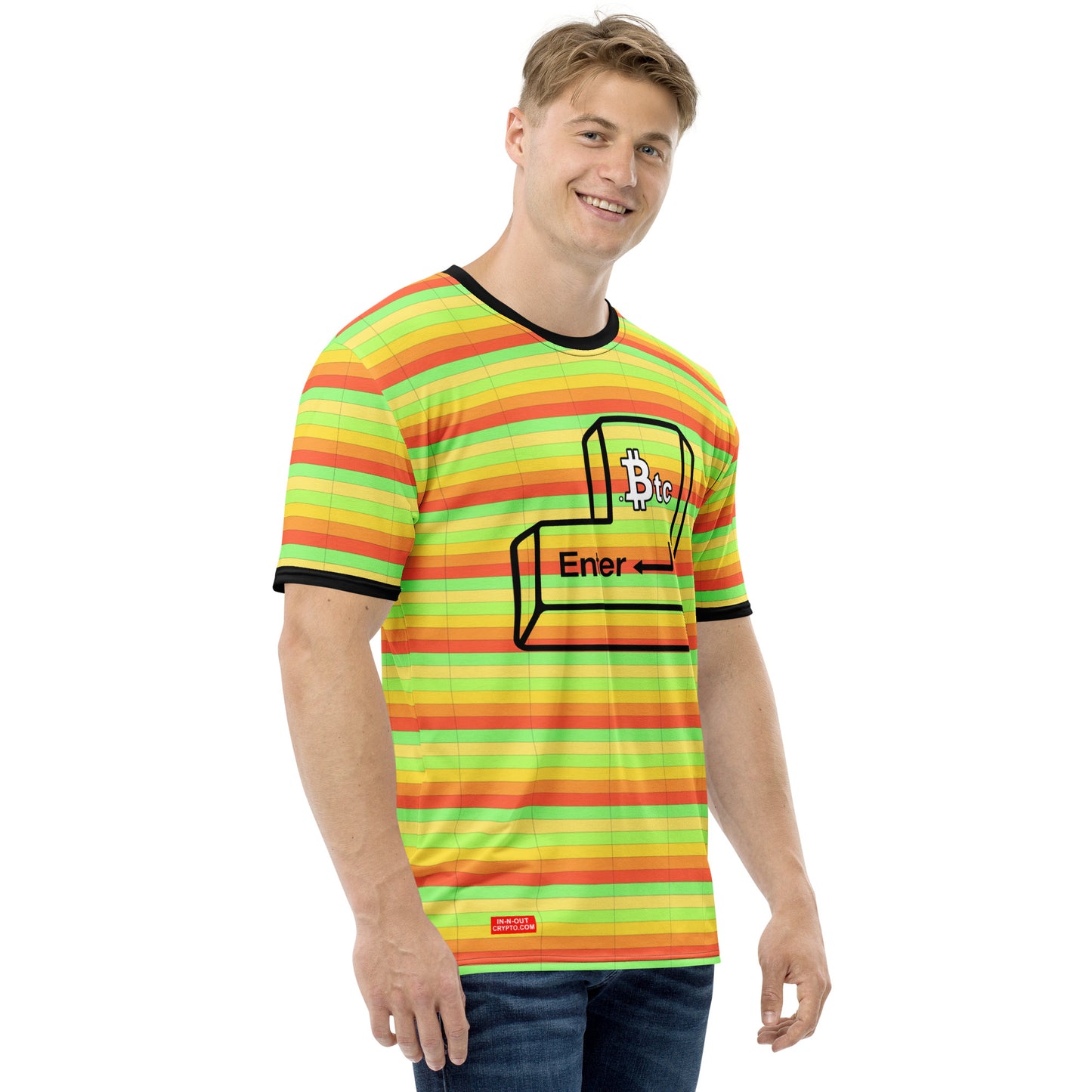 Bitcoin Enter Tee printful