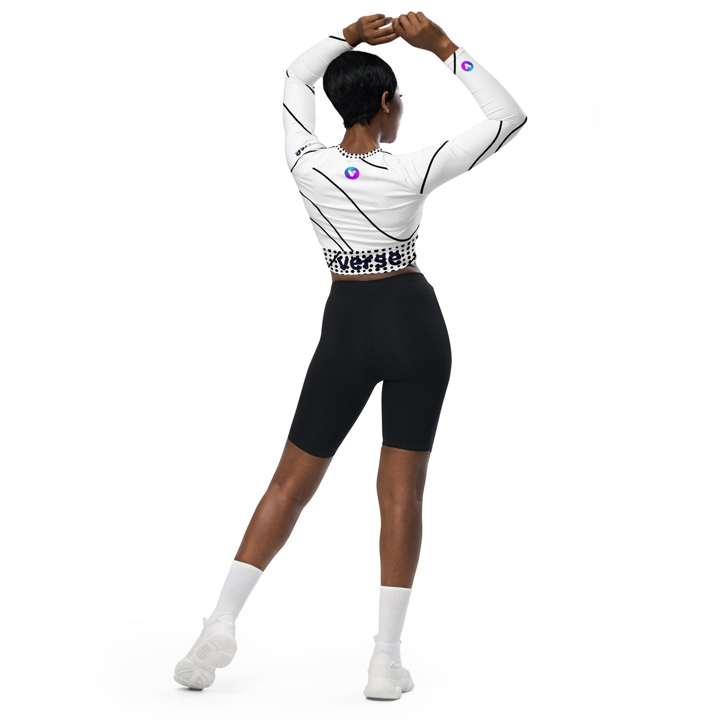Verse Dots Recycled Crop Top InNOutCrypto