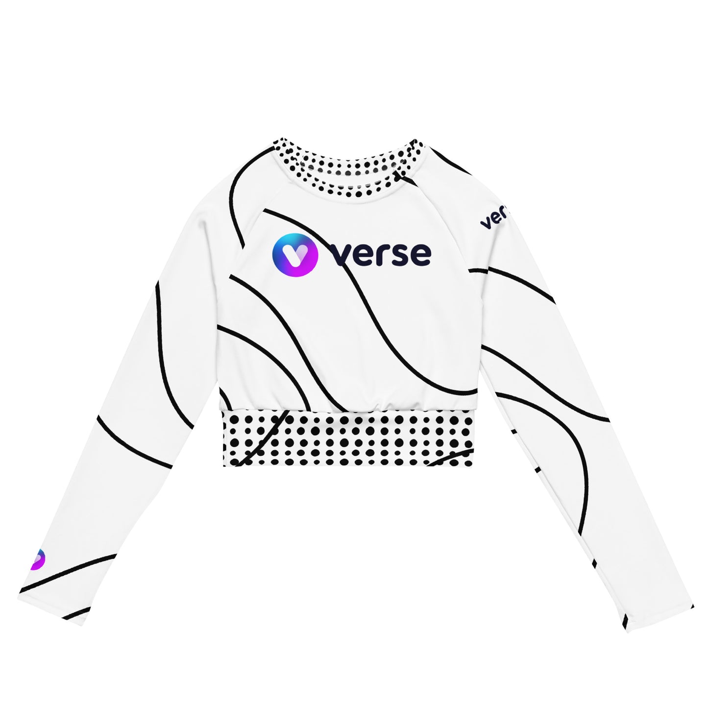 Verse Dots Recycled Crop Top InNOutCrypto