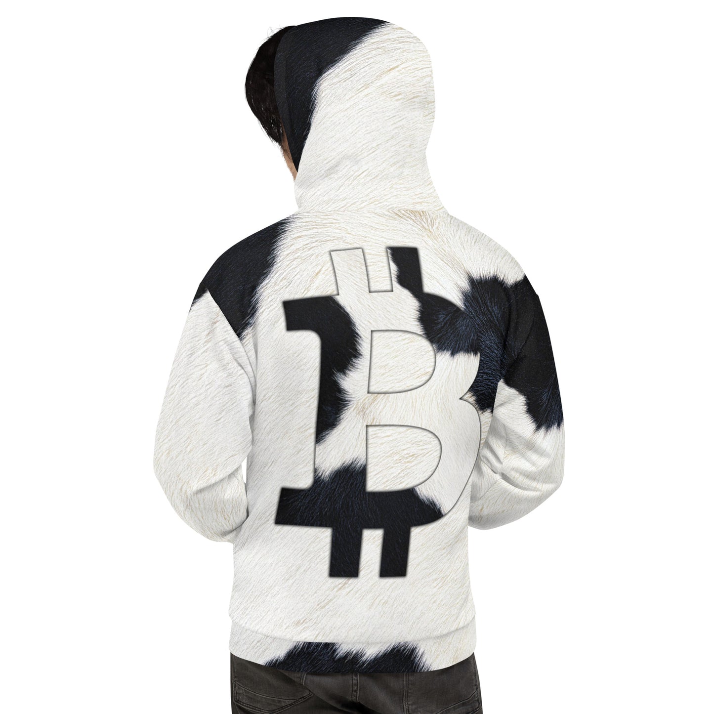 Bitcoin Cow Hoodie In N Out Crypto