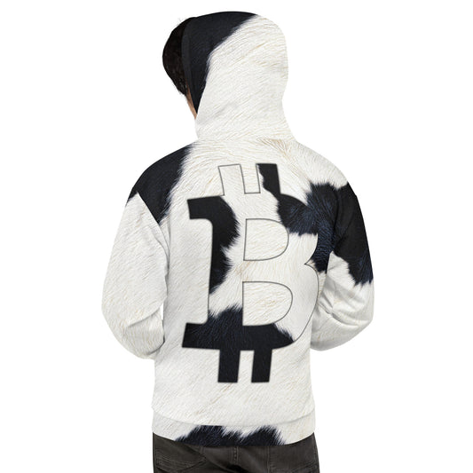 Bitcoin Cow Hoodie In N Out Crypto