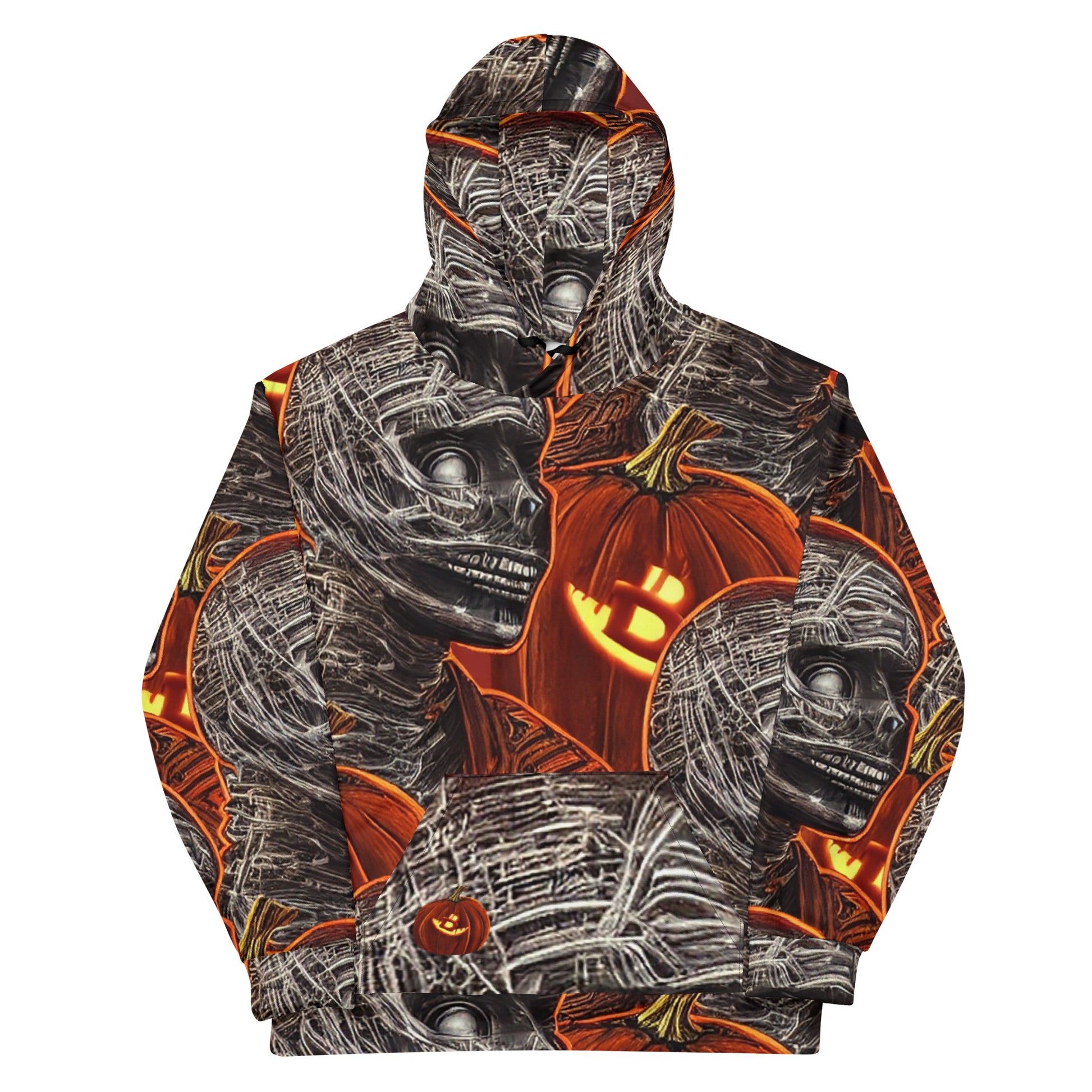 Bitcoin Halloween Creepy Hoodie In N Out Crypto