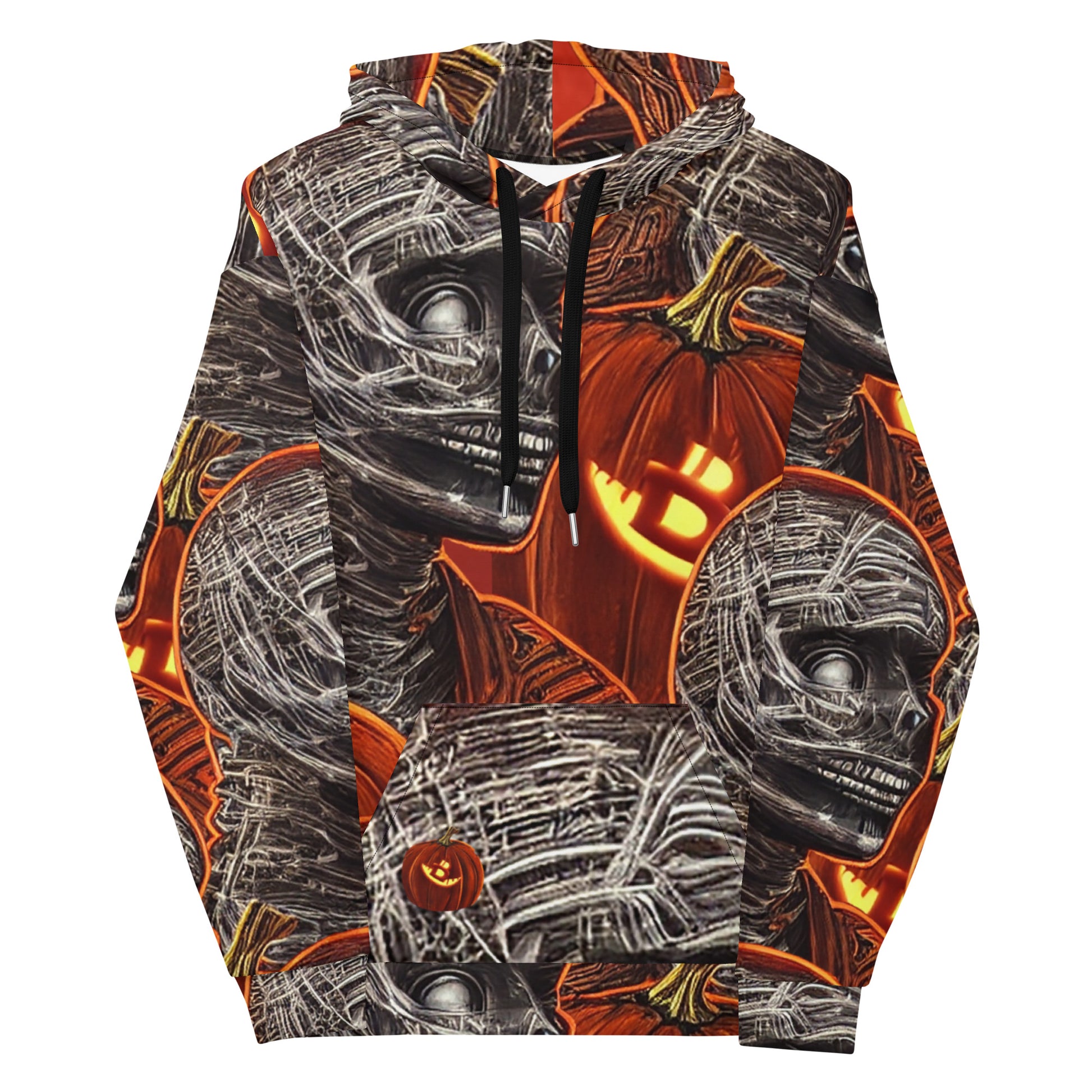 Bitcoin Halloween Creepy Hoodie In N Out Crypto