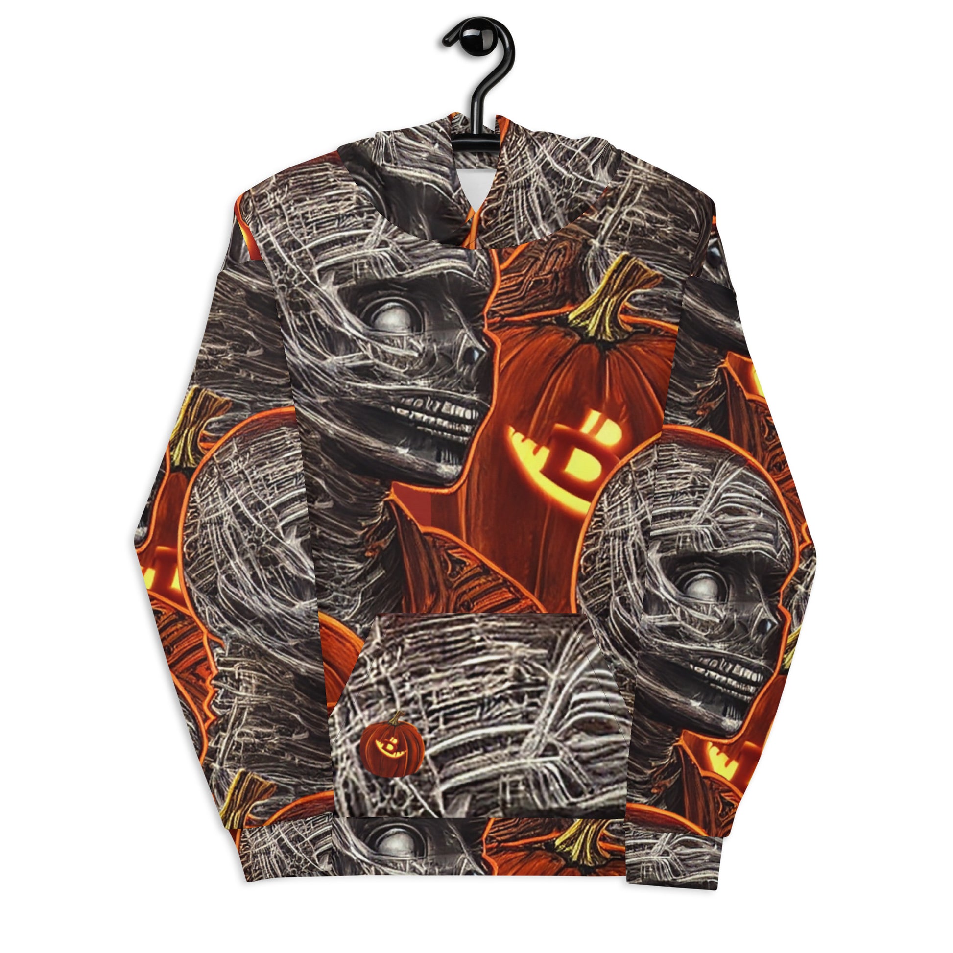 Bitcoin Halloween Creepy Hoodie In N Out Crypto