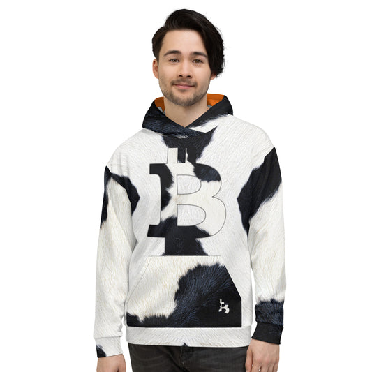 Bitcoin Cow Hoodie In N Out Crypto