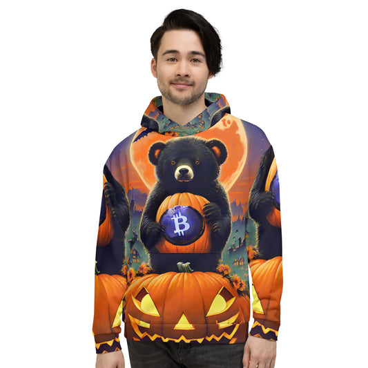 Bitcoin Bear Halloween Hoodie In N Out Crypto