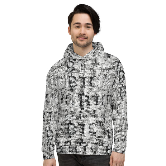 Bitcoin Knit Hoodie In N Out Crypto