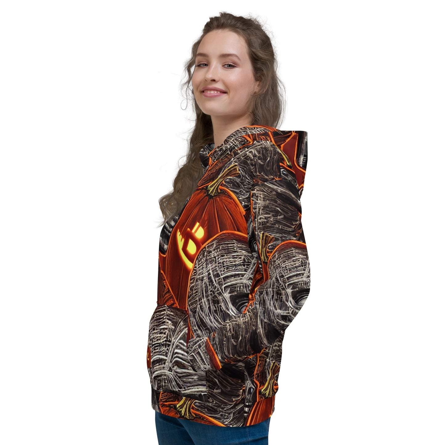 Bitcoin Halloween Creepy Hoodie
