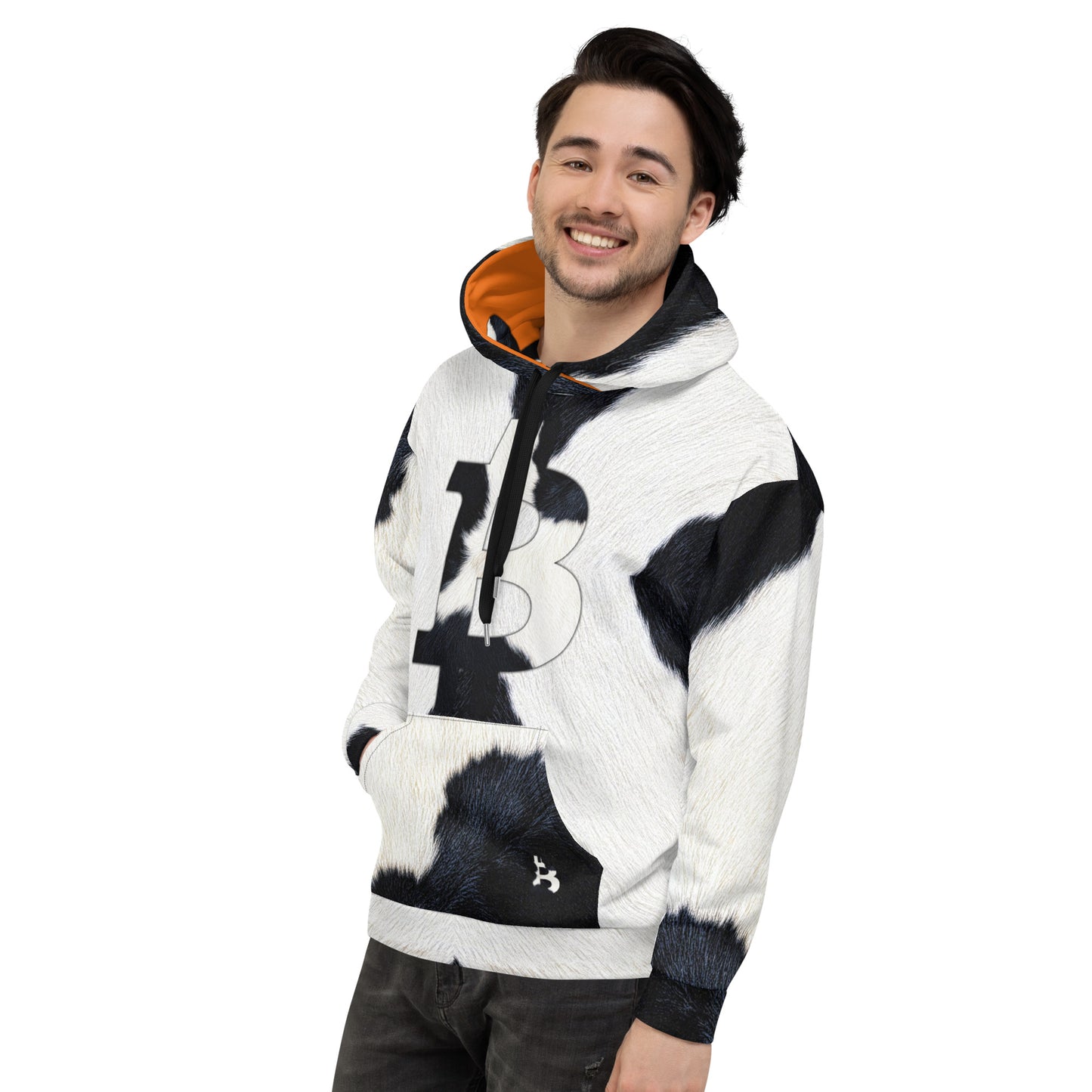 Bitcoin Cow Hoodie In N Out Crypto