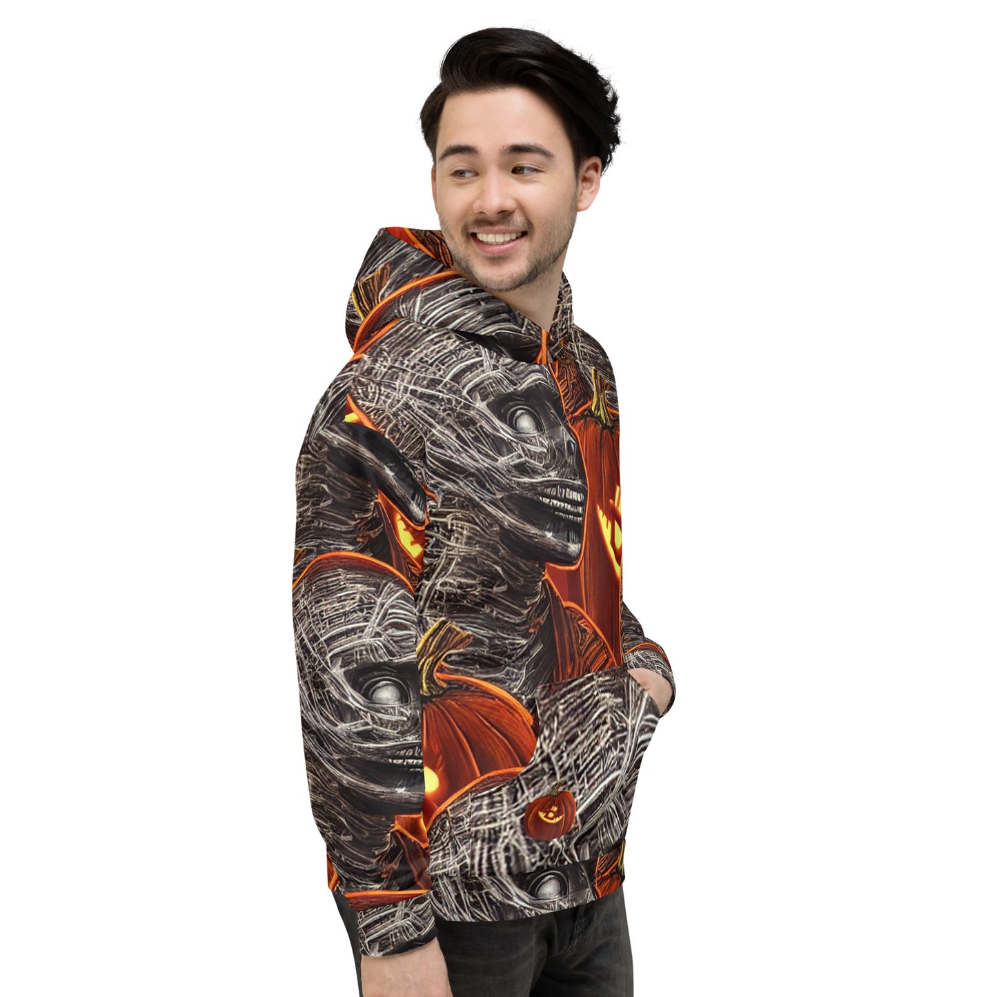 Bitcoin Halloween Creepy Hoodie In N Out Crypto