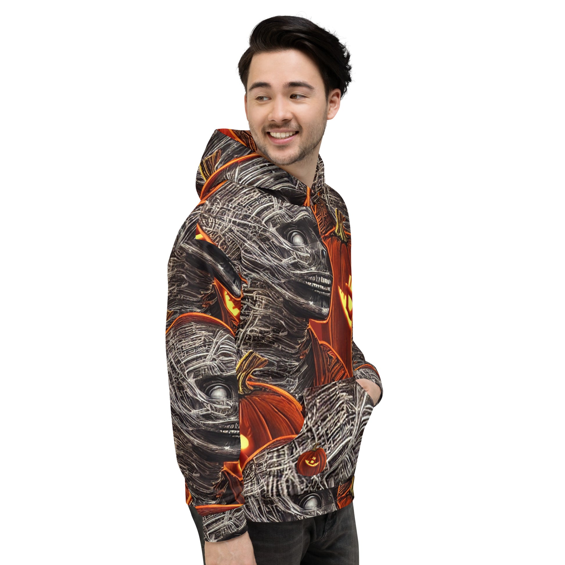 Bitcoin Halloween Creepy Hoodie In N Out Crypto