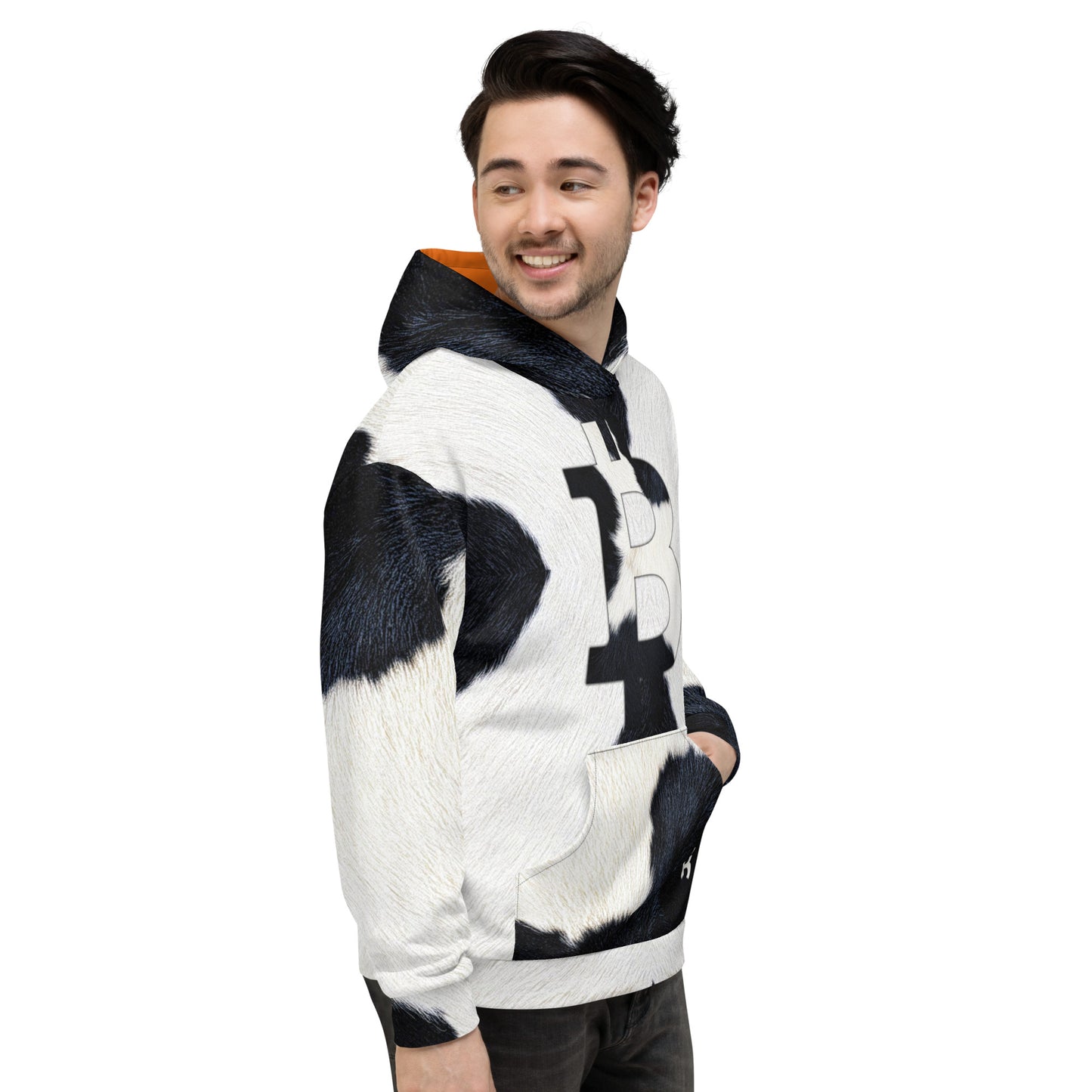Bitcoin Cow Hoodie In N Out Crypto
