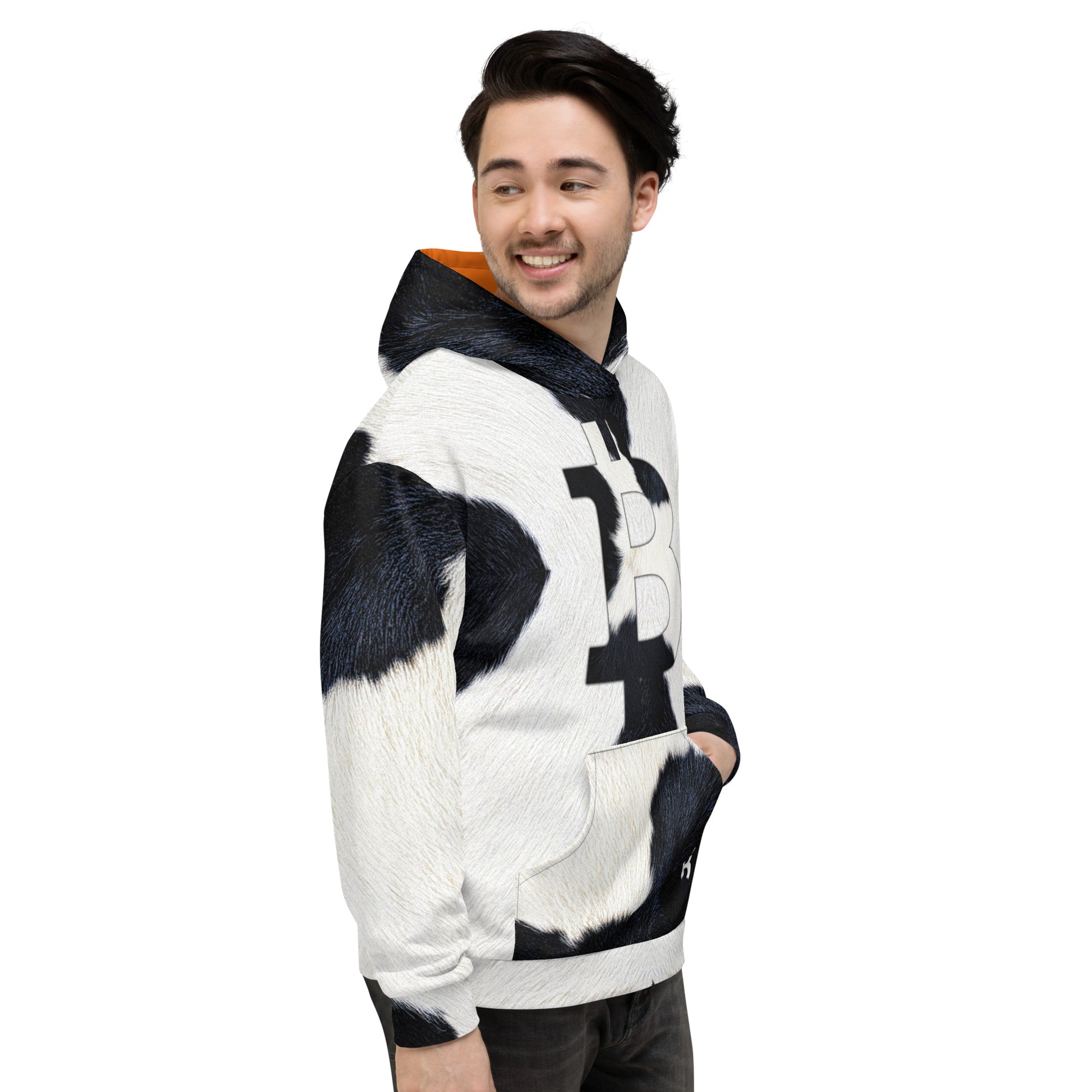 Bitcoin Cow Hoodie In N Out Crypto