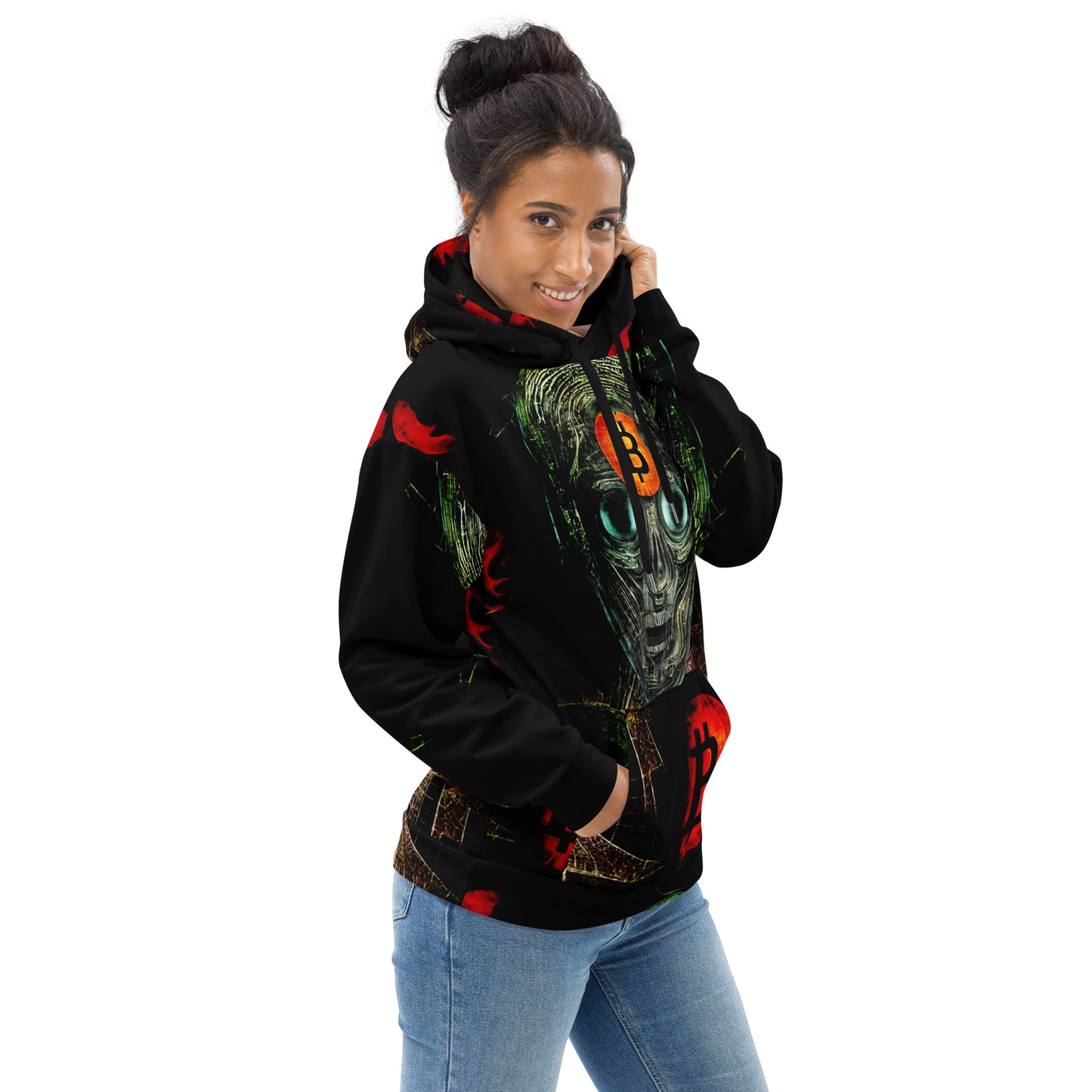 Bitcoin Zombie Hoodie