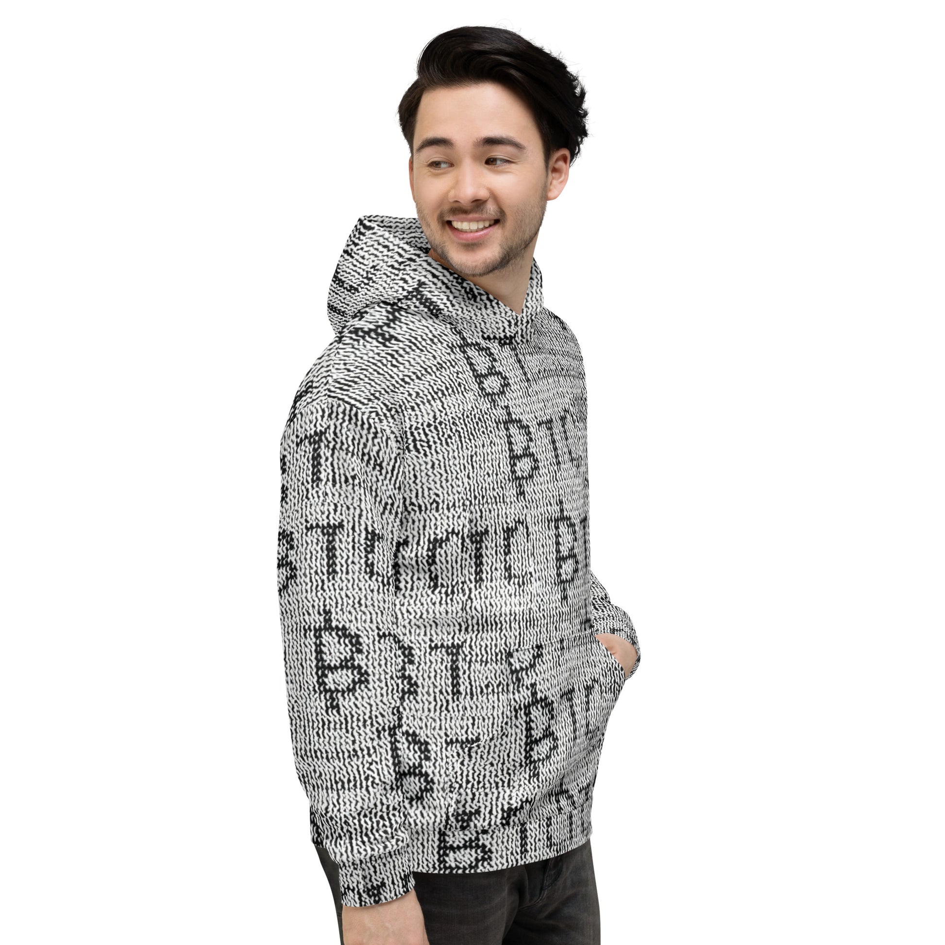 Bitcoin Knit Hoodie In N Out Crypto