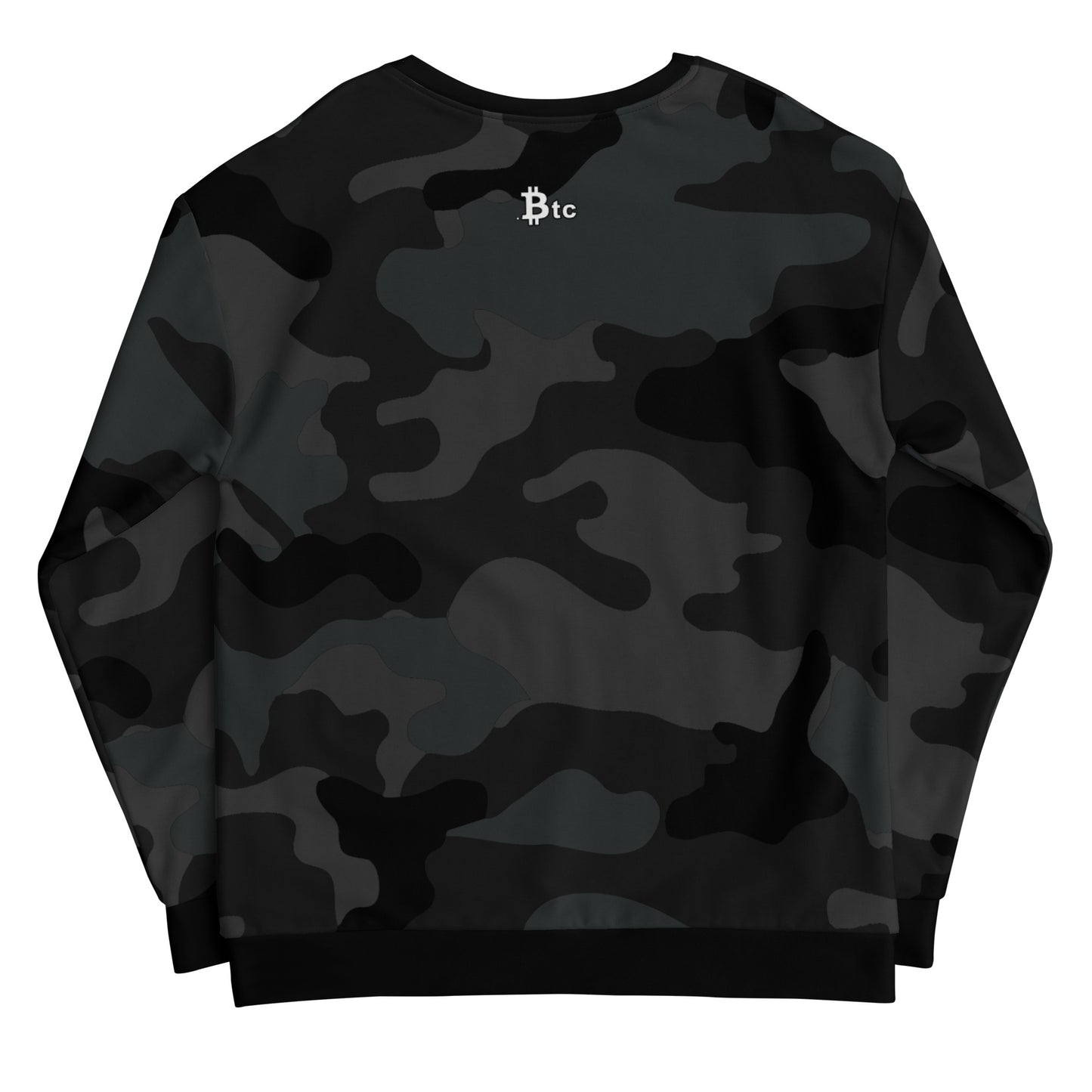 Bitcoin Dark Camo Sweatshirt