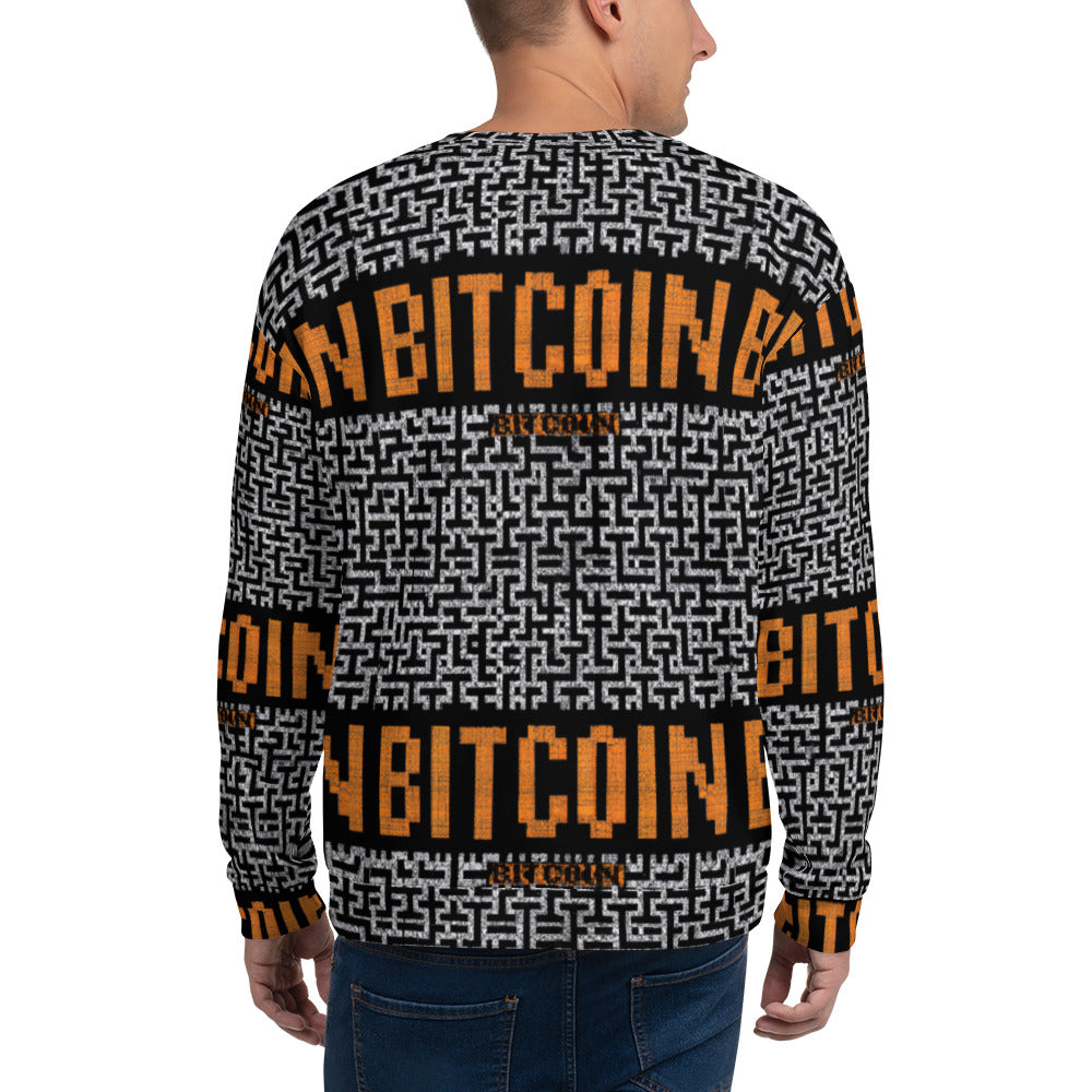Bitcoin Labirinto Sweatshirt In N Out Crypto