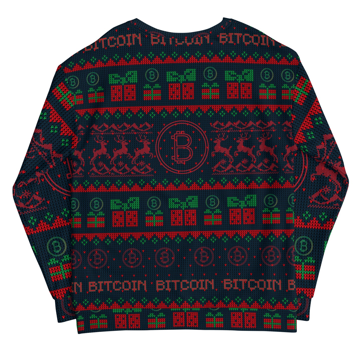 Bitcoin Christmas Deer Sweatshirt