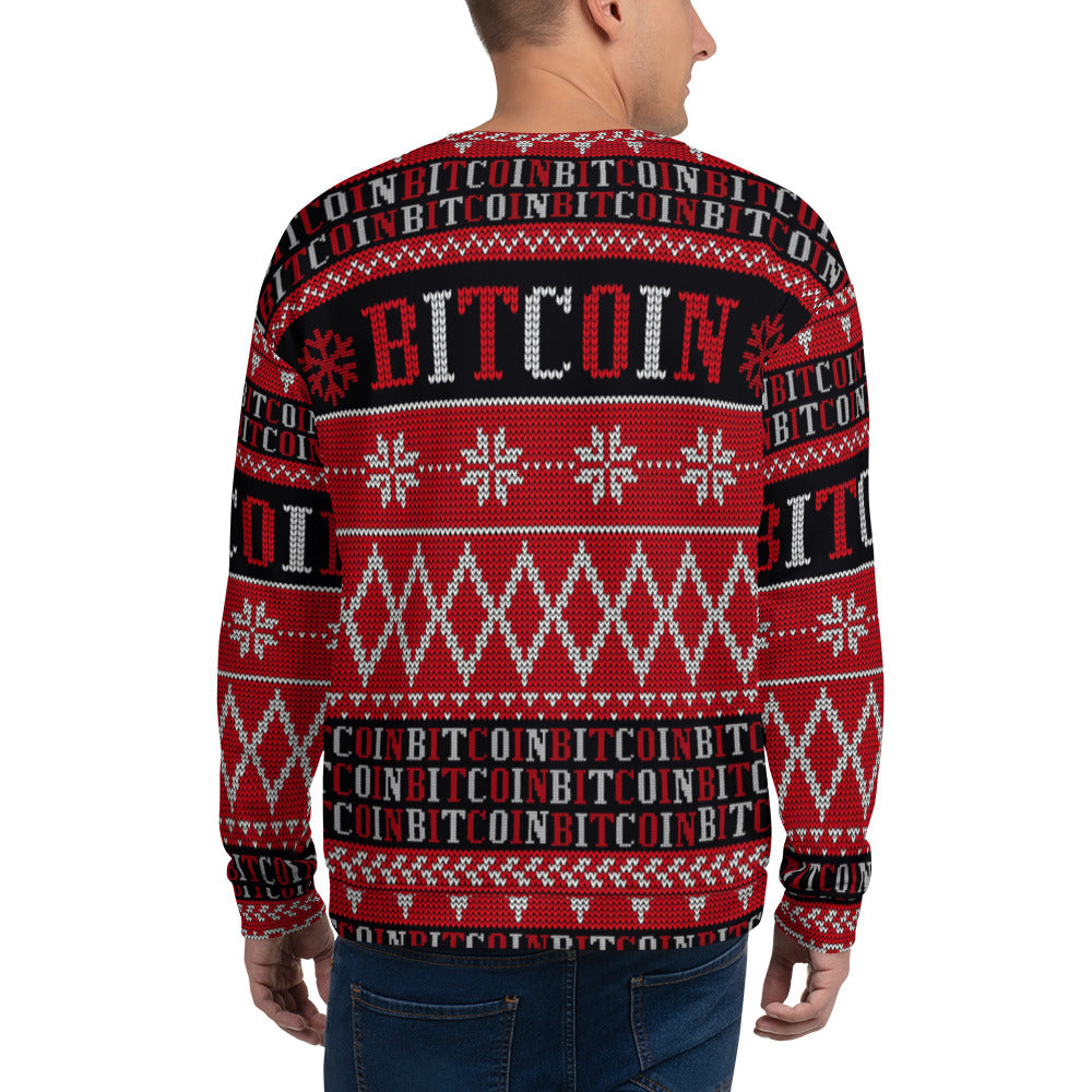 Bitcoin Xmas Sweatshirt In N Out Crypto