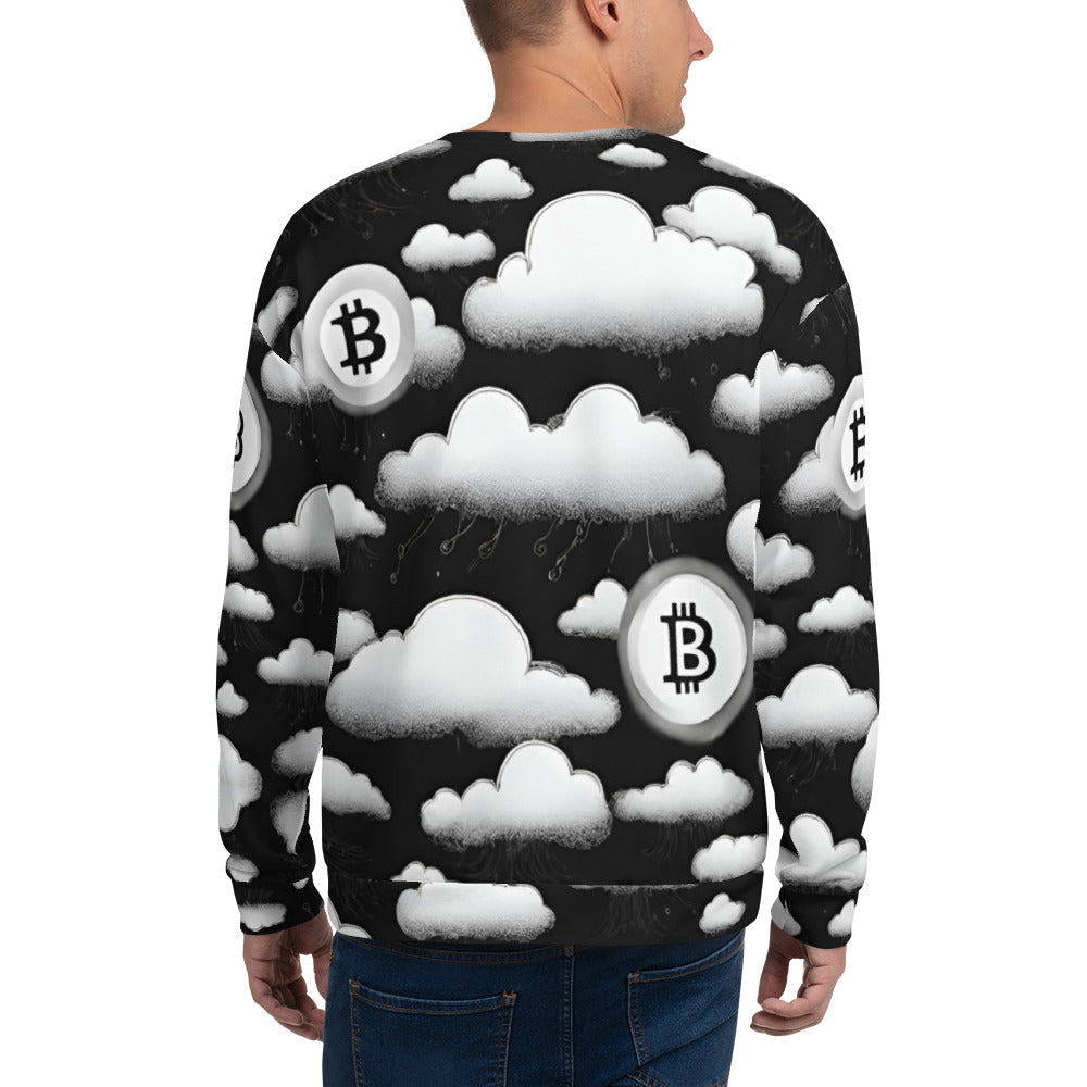 Bitcoin Cloud Sweatshirt In N Out Crypto