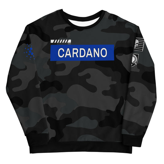 Cardano Camo Sweatshirt In N Out Crypto