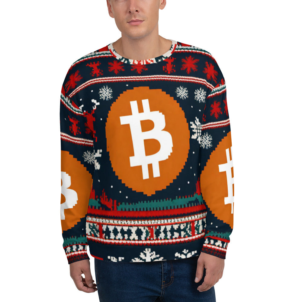 Bitcoin Wonderland Ugly Sweater