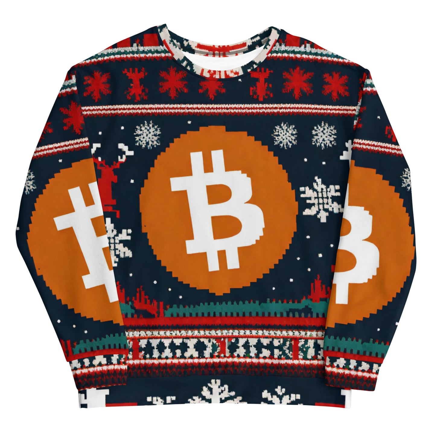 Bitcoin Wonderland Ugly Sweater In N Out Crypto