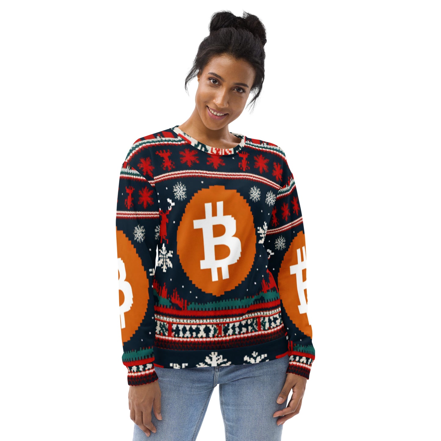 Bitcoin Wonderland Ugly Sweater In N Out Crypto