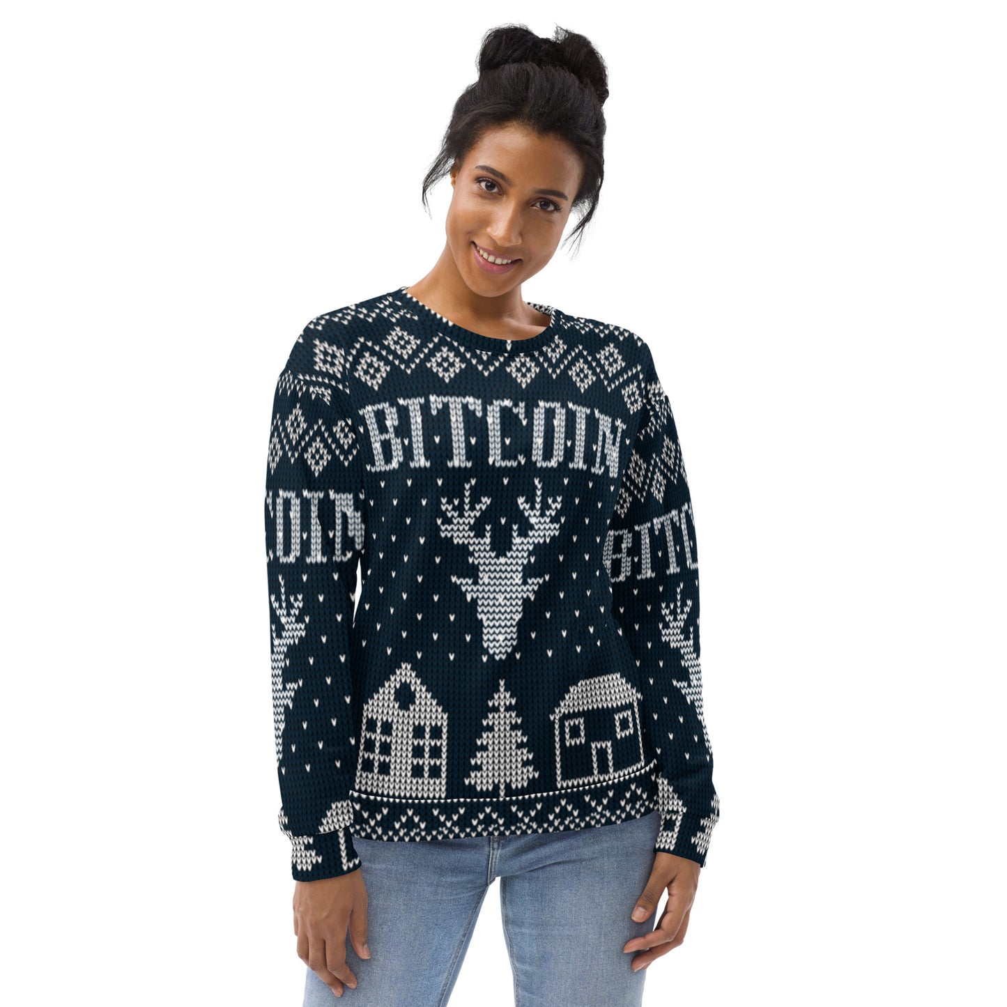 Bitcoin Deer Sweatshirt In N Out Crypto