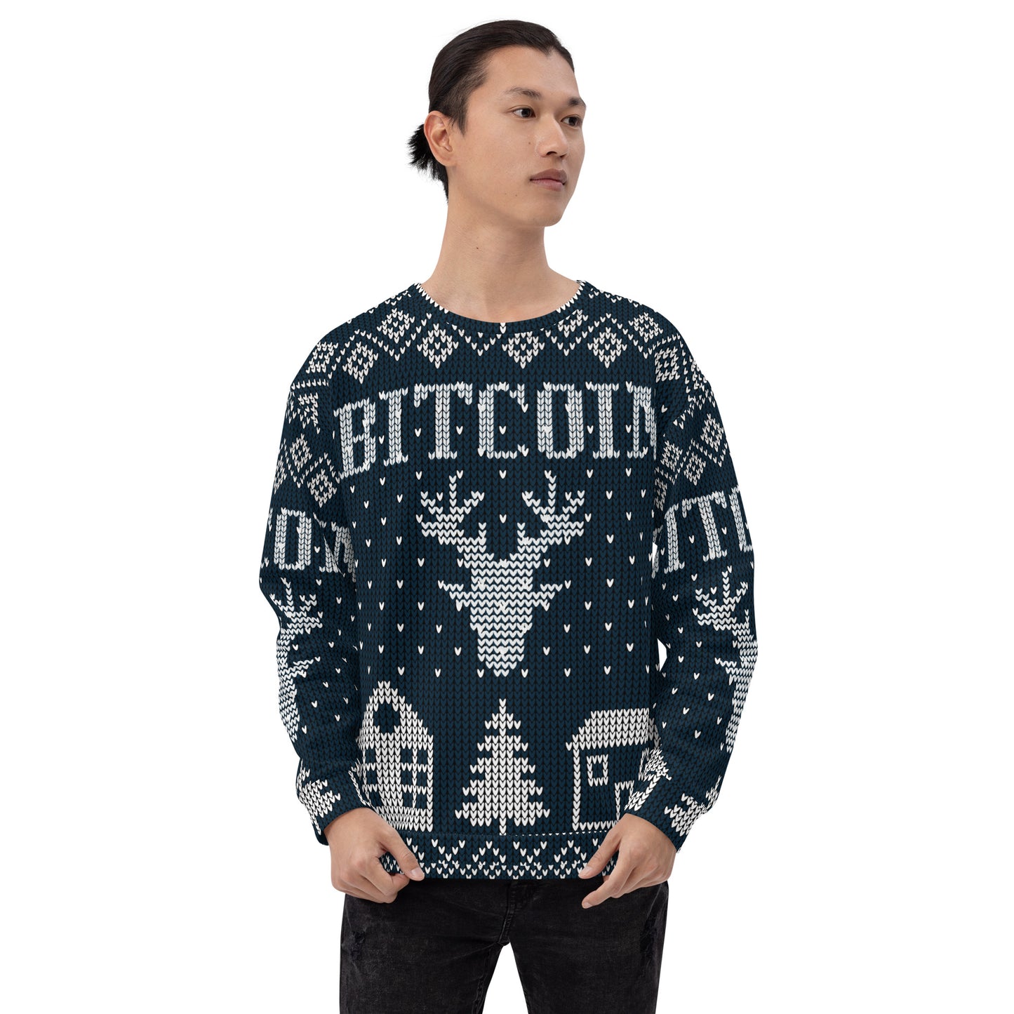 Bitcoin Deer Sweatshirt In N Out Crypto