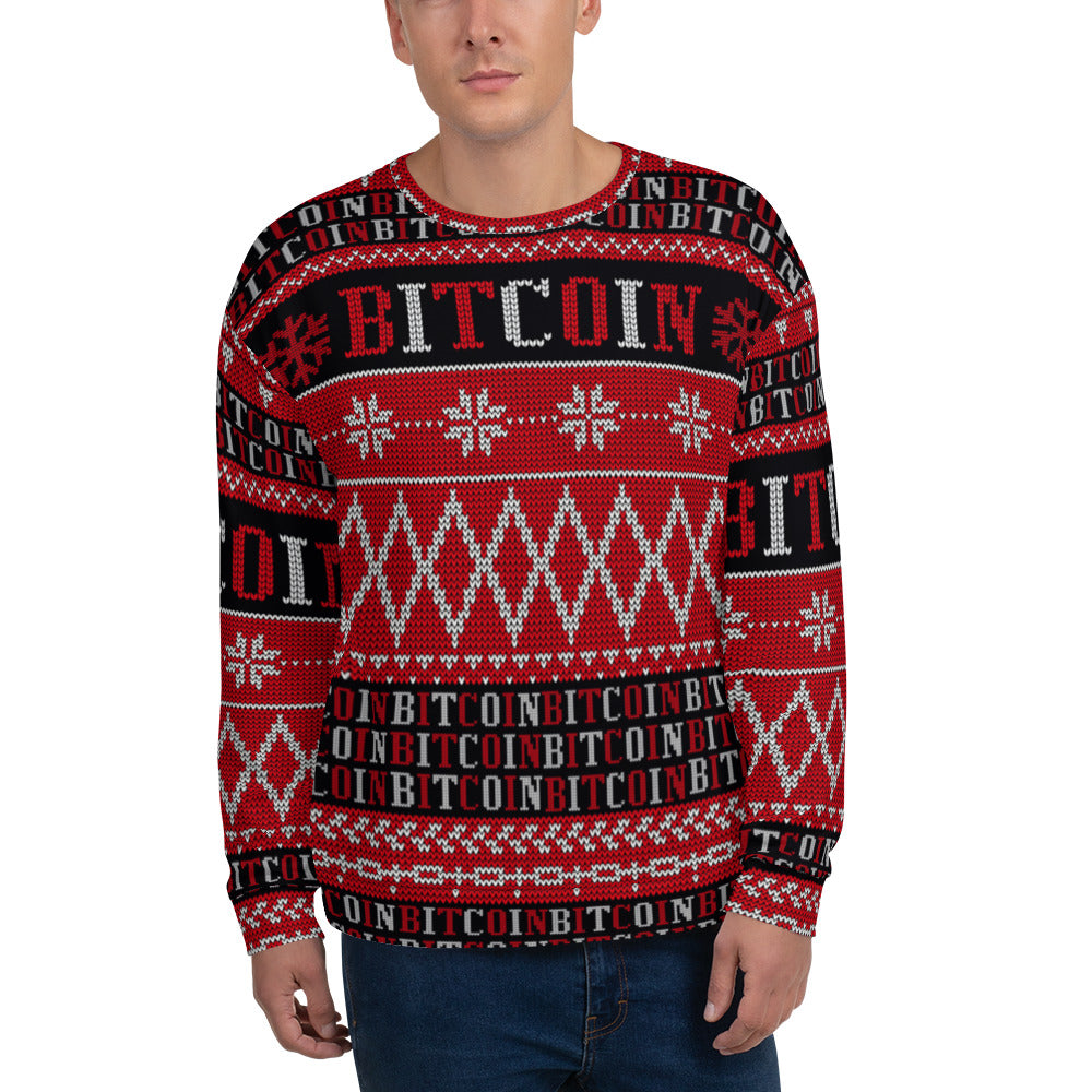 Bitcoin Xmas Sweatshirt In N Out Crypto