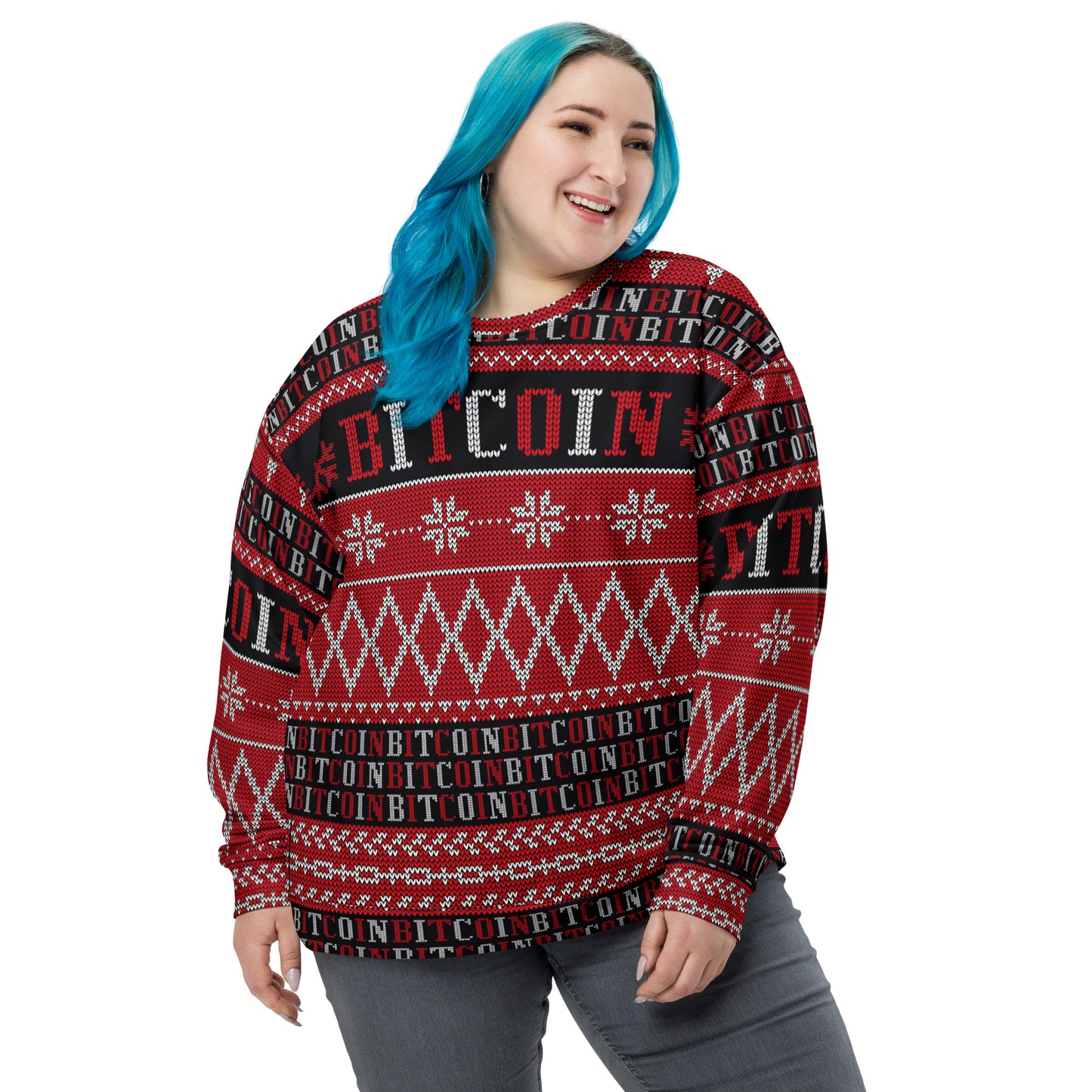 Bitcoin Xmas Sweatshirt In N Out Crypto