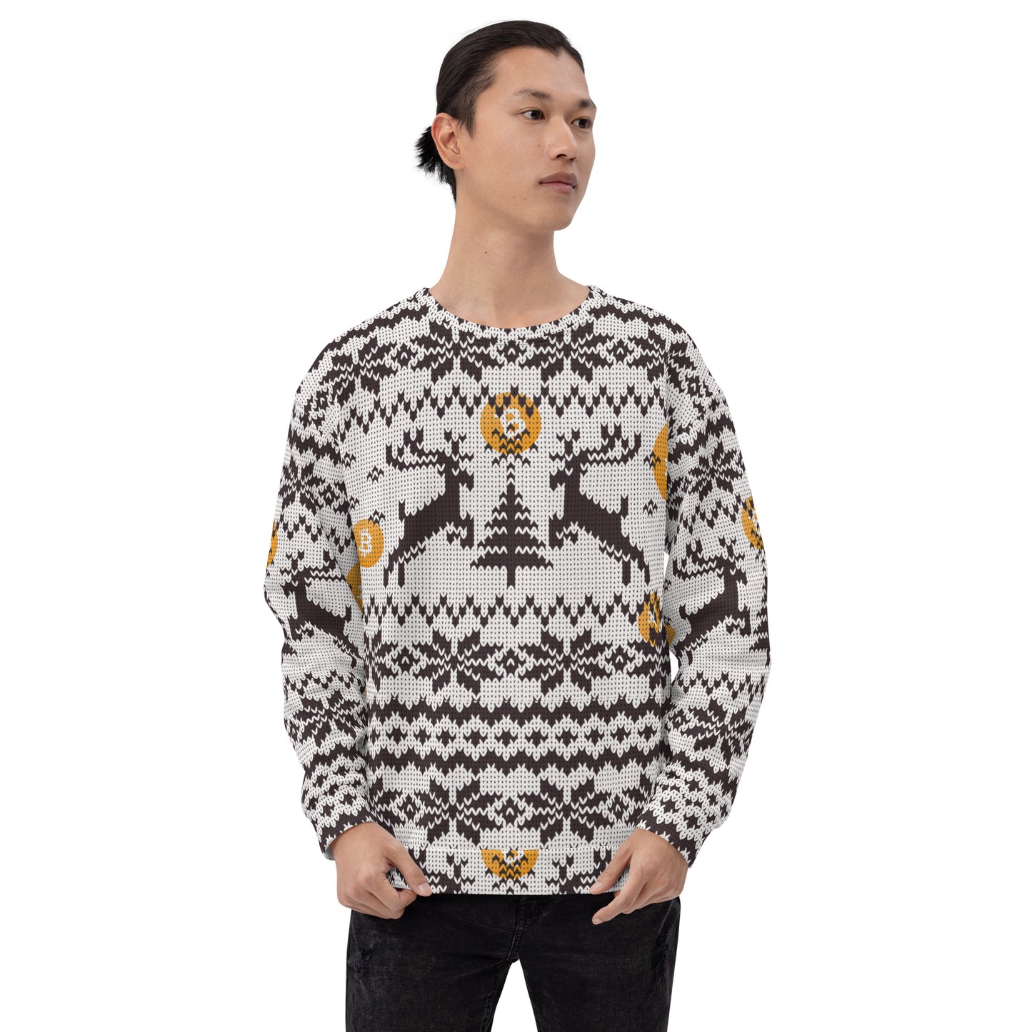 Bitcoin Cheer Sweatshirt In N Out Crypto