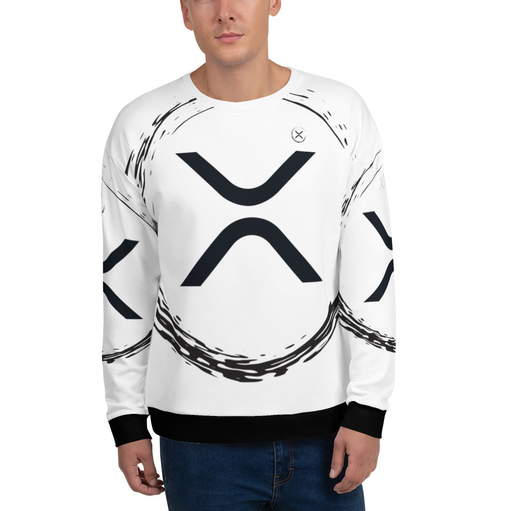 Xrp Incircle White Sweatshirt In N Out Crypto