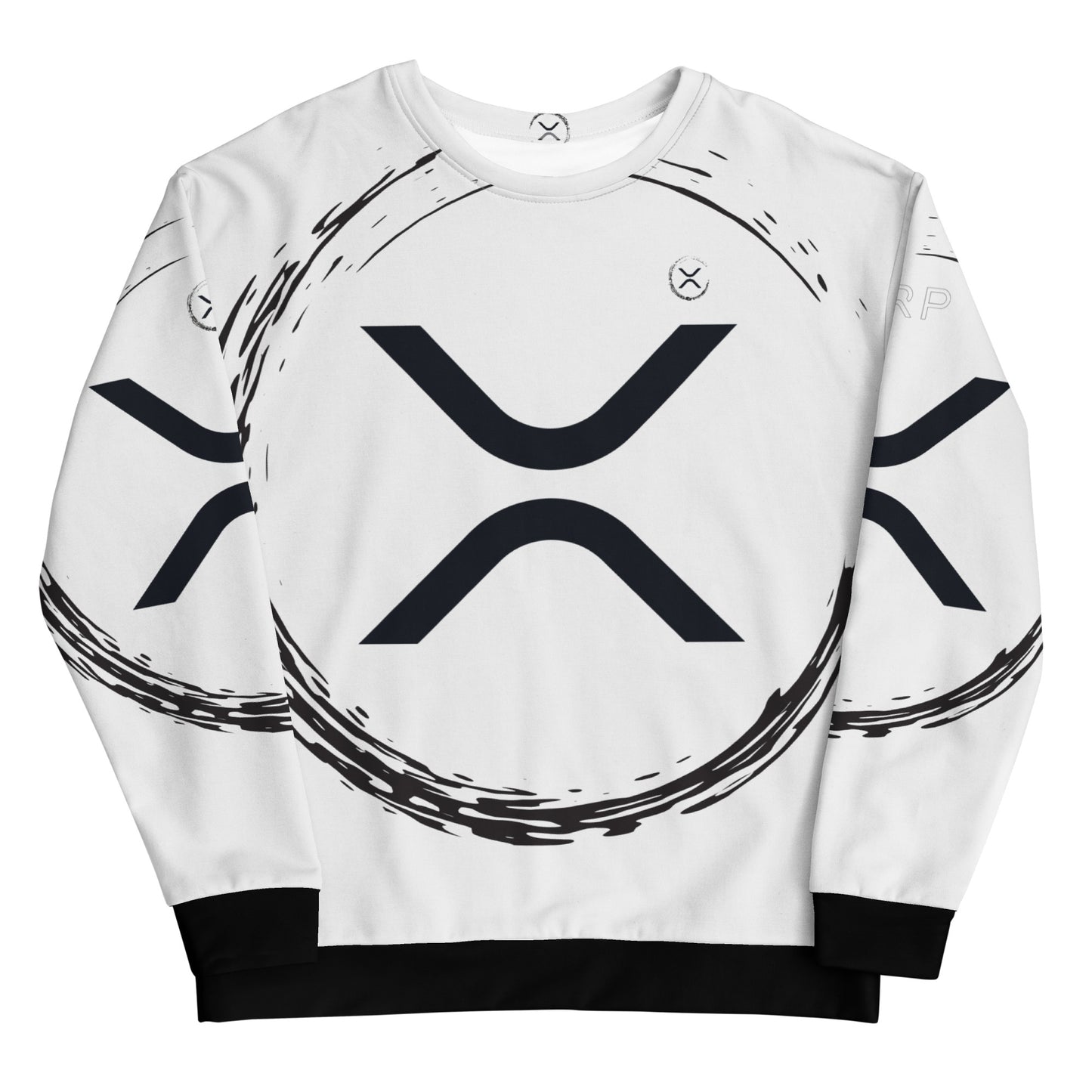 Xrp Incircle White Sweatshirt In N Out Crypto