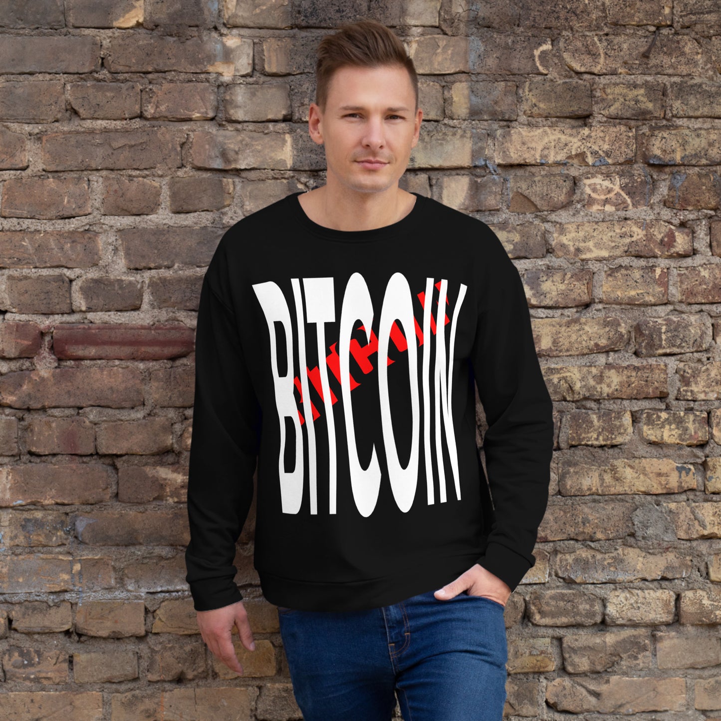 Bitcoin Bold Sweatshirt In N Out Crypto