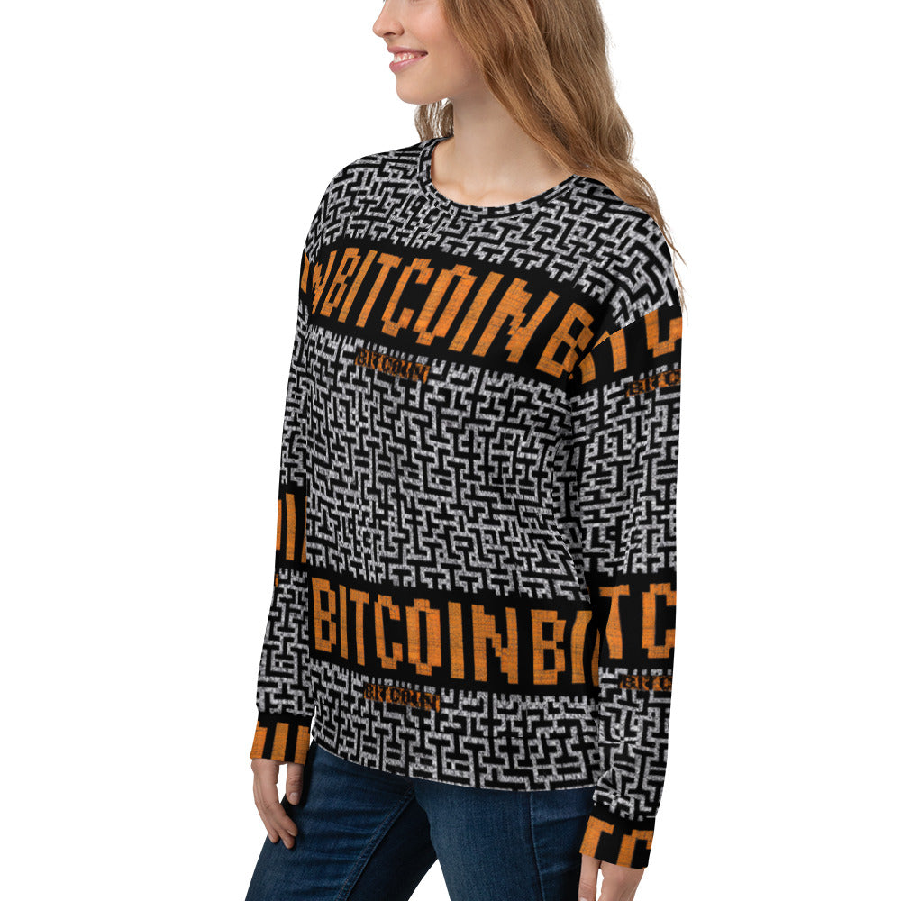 Bitcoin Labirinto Sweatshirt In N Out Crypto
