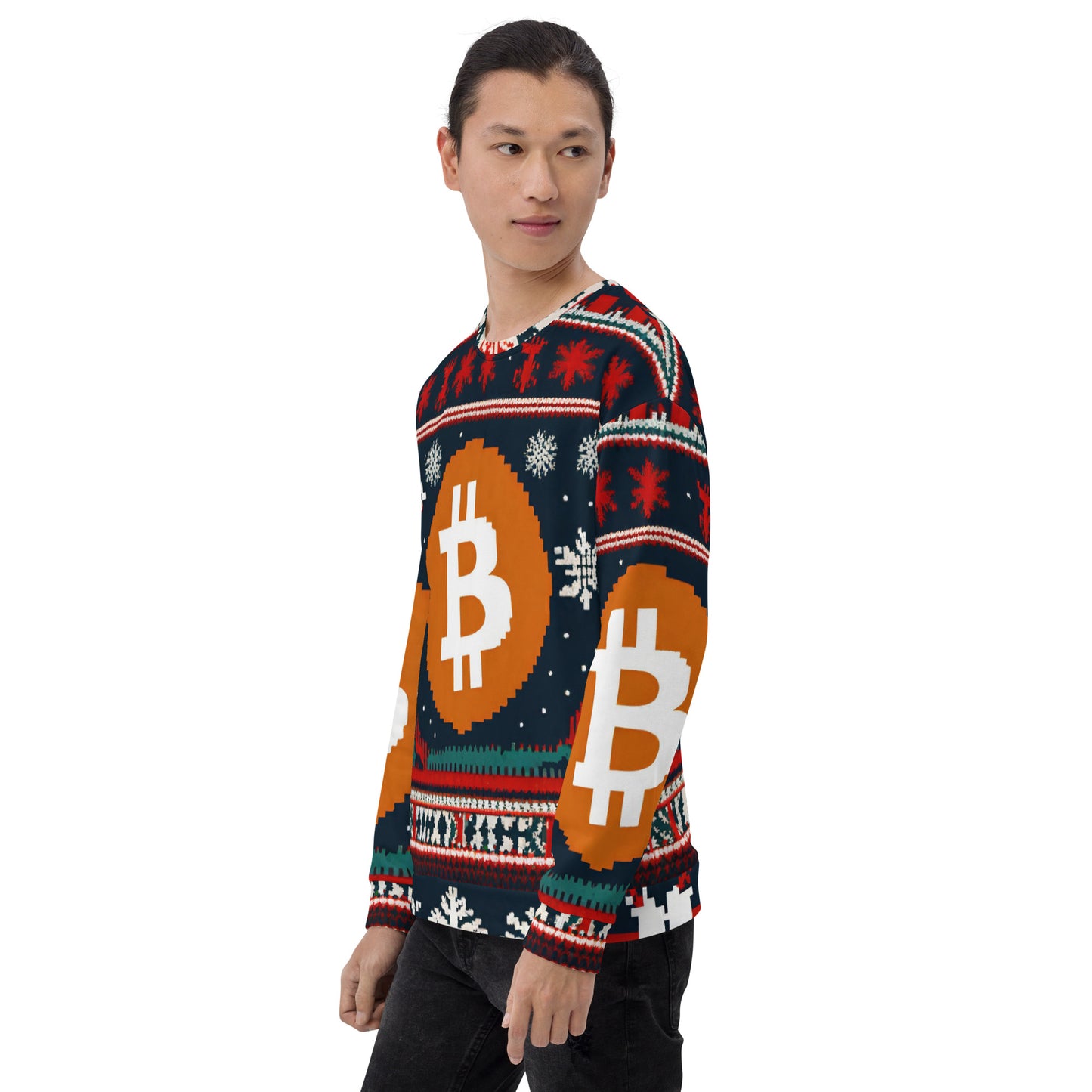 Bitcoin Wonderland Ugly Sweater In N Out Crypto