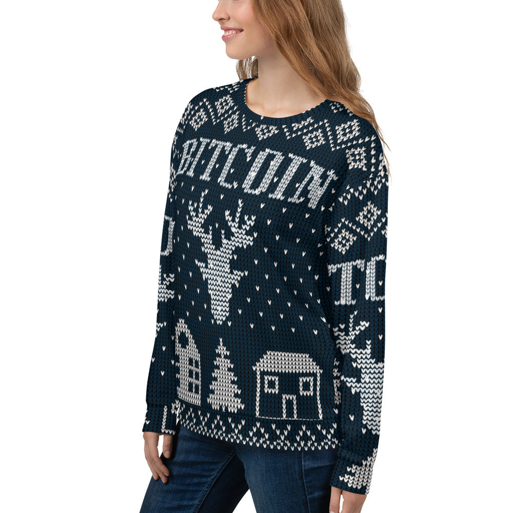Bitcoin Deer Sweatshirt In N Out Crypto
