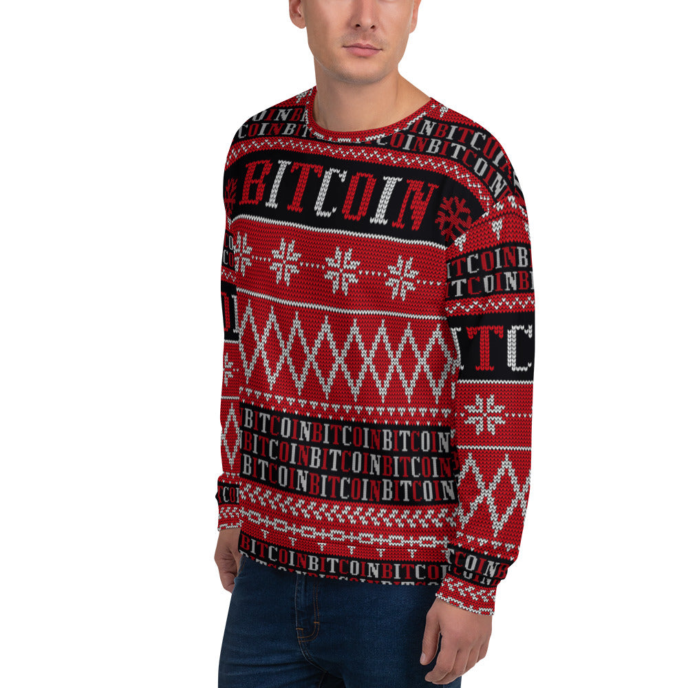 Bitcoin Xmas Sweatshirt In N Out Crypto