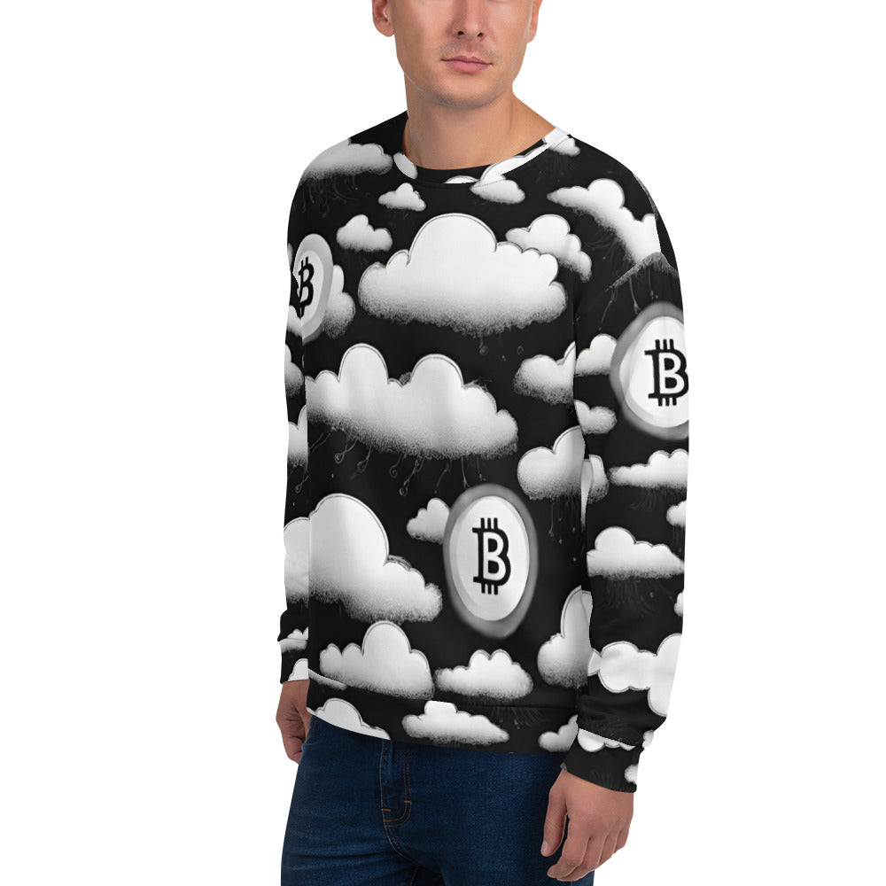 Bitcoin Cloud Sweatshirt In N Out Crypto