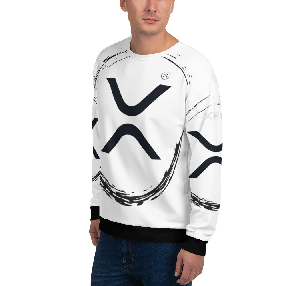 Xrp Incircle White Sweatshirt In N Out Crypto