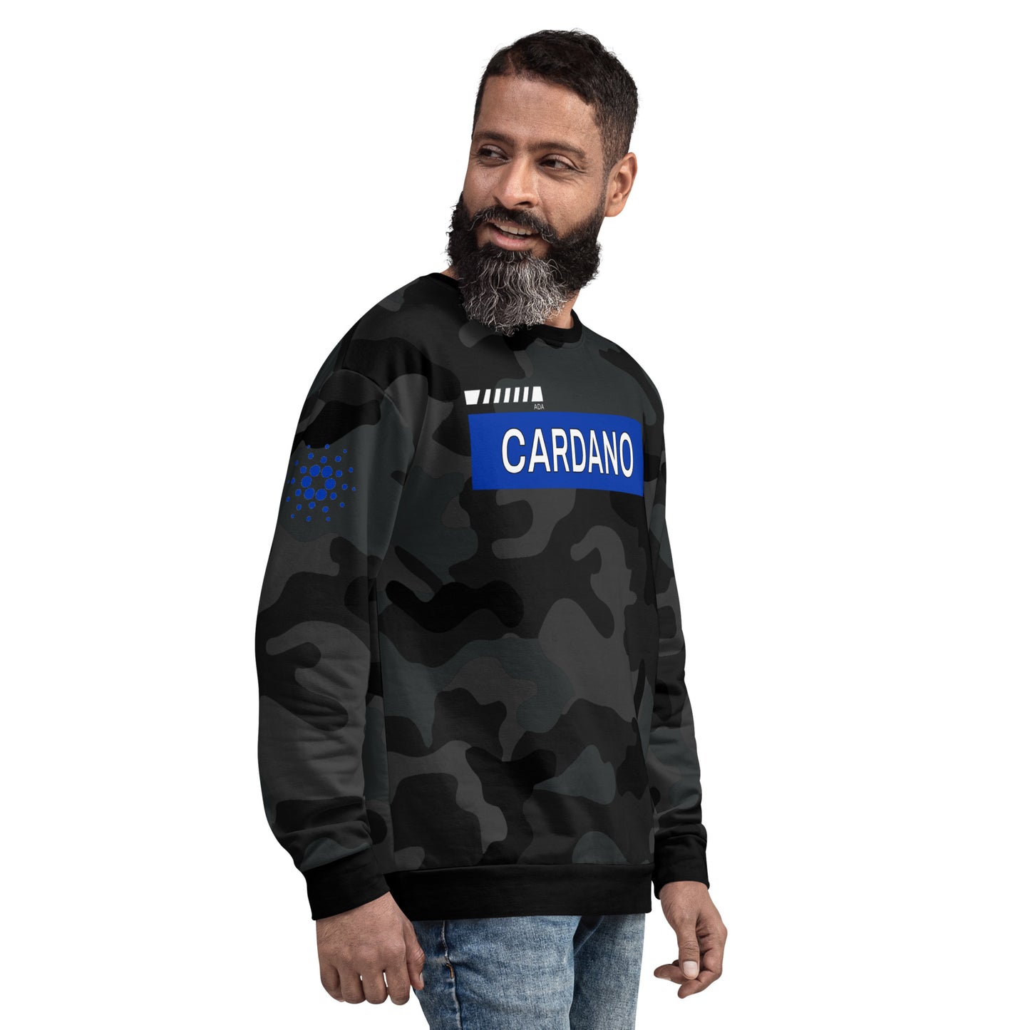 Cardano Camo Sweatshirt In N Out Crypto