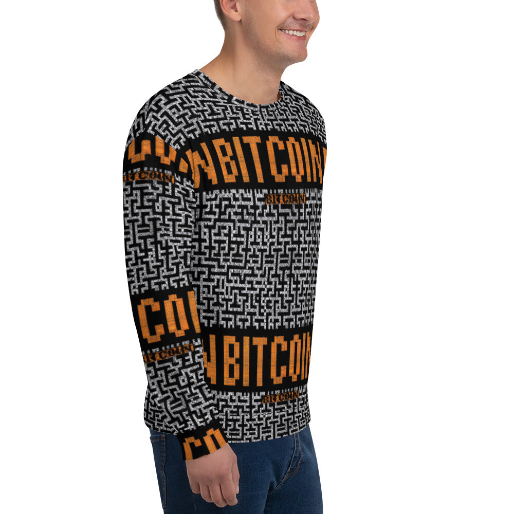 Bitcoin Labirinto Sweatshirt In N Out Crypto