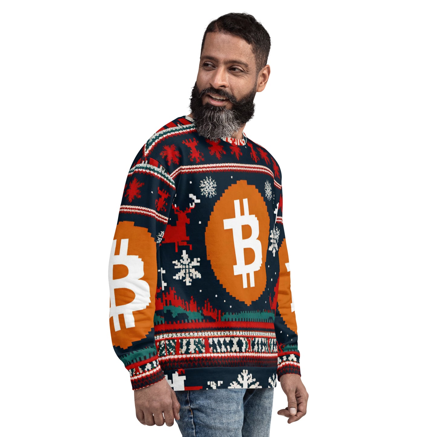 Bitcoin Wonderland Ugly Sweater In N Out Crypto
