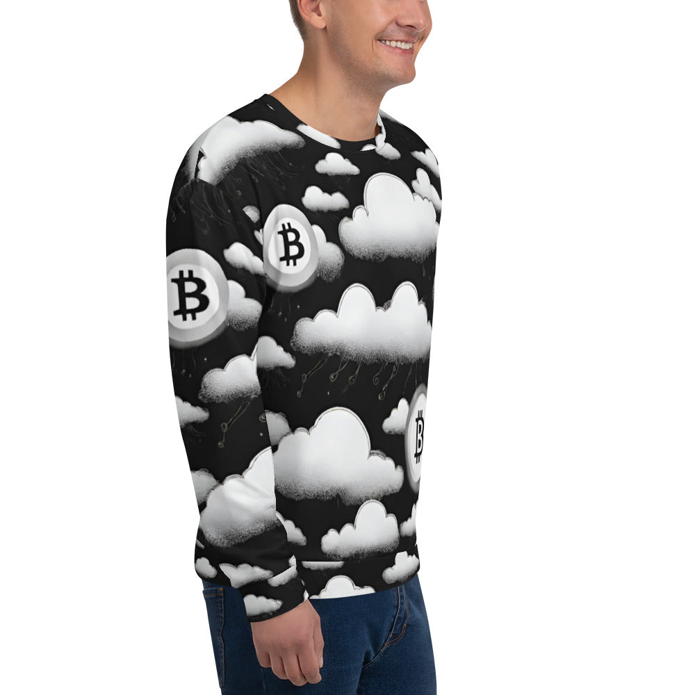 Bitcoin Cloud Sweatshirt In N Out Crypto