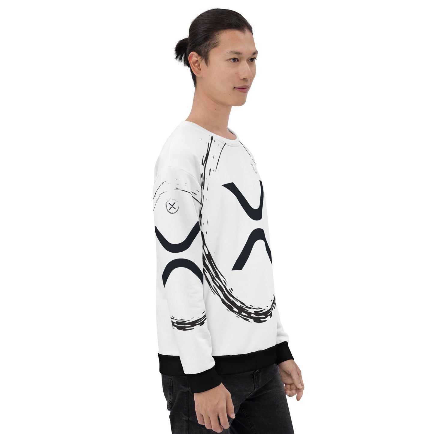 Xrp Incircle White Sweatshirt In N Out Crypto