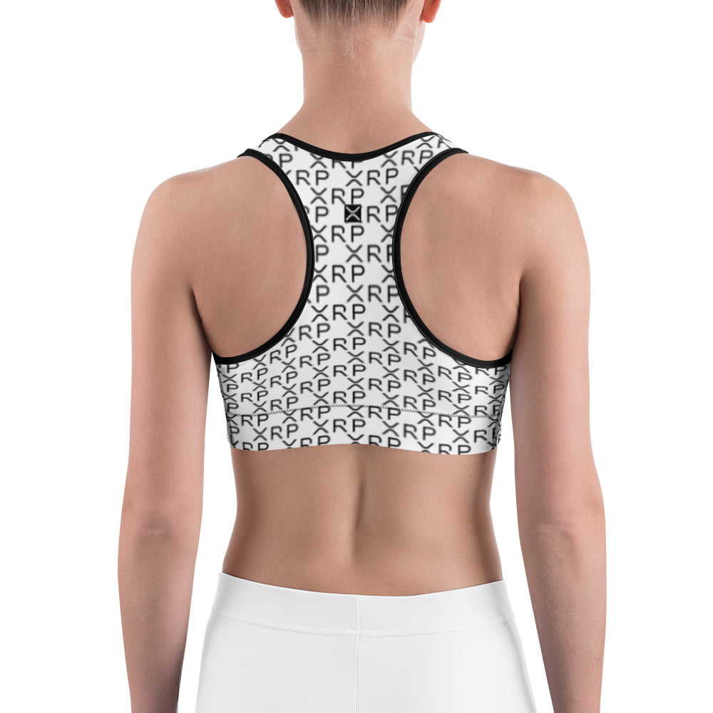 Xrp Snow Sports Bra printful