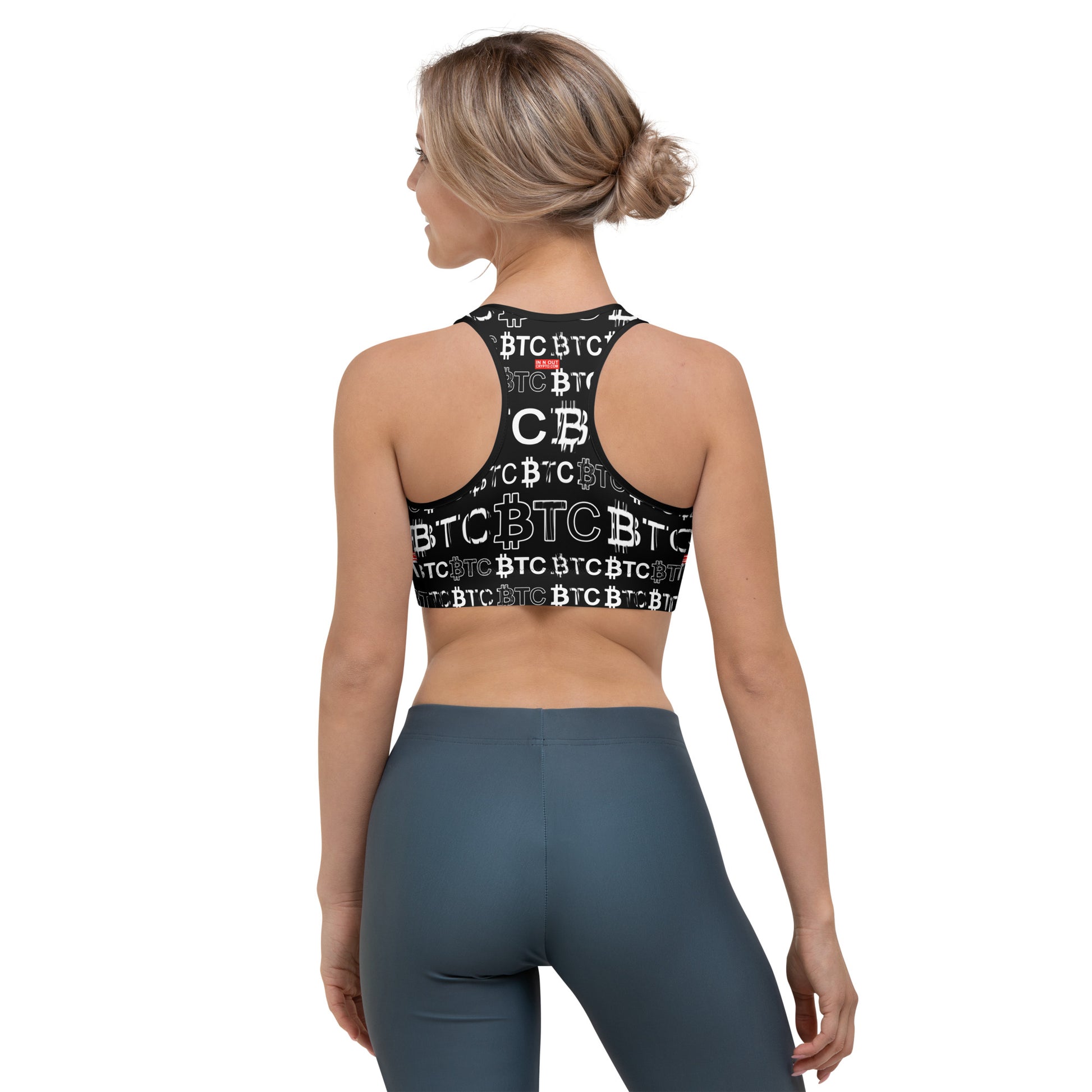 In N Out Crypto Btc Sports Bra In-N-Out Crypto